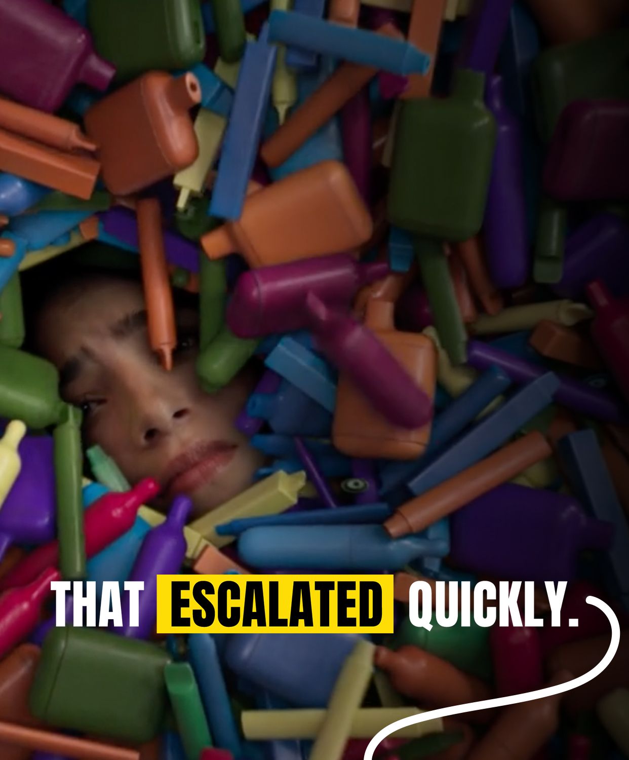 Vaping: That escalated quickly.